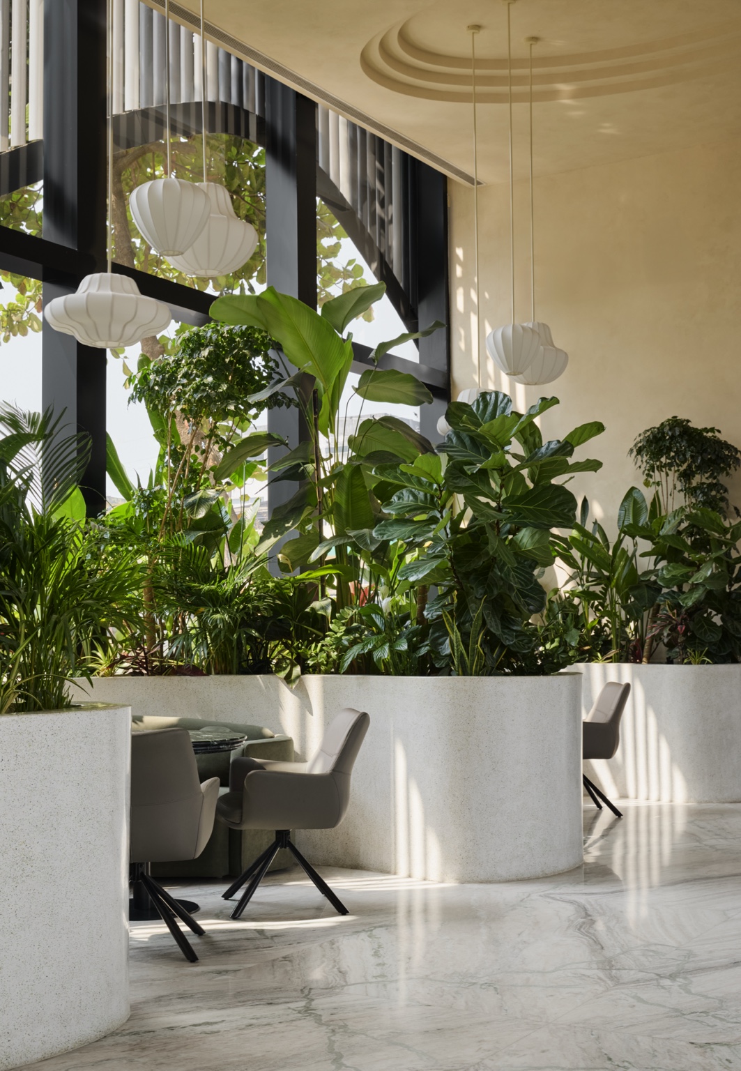 Evergreen — planted experience center in Navi Mumbai